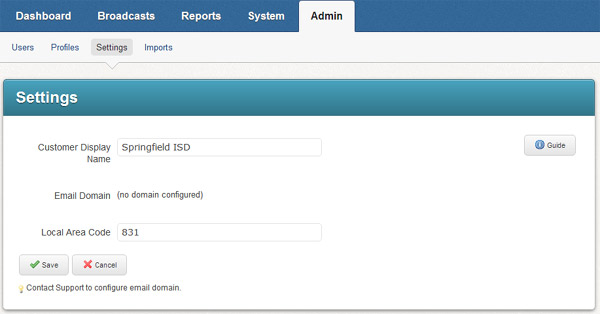 The Customer Information Screen. The Customer Information Screen.