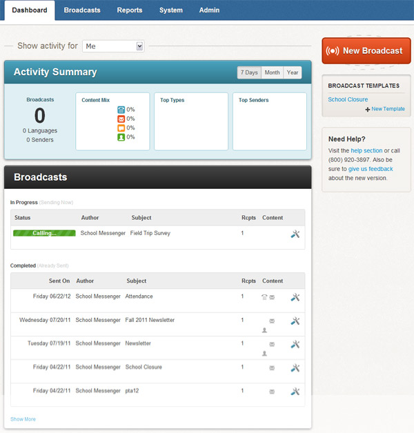 The Start Page